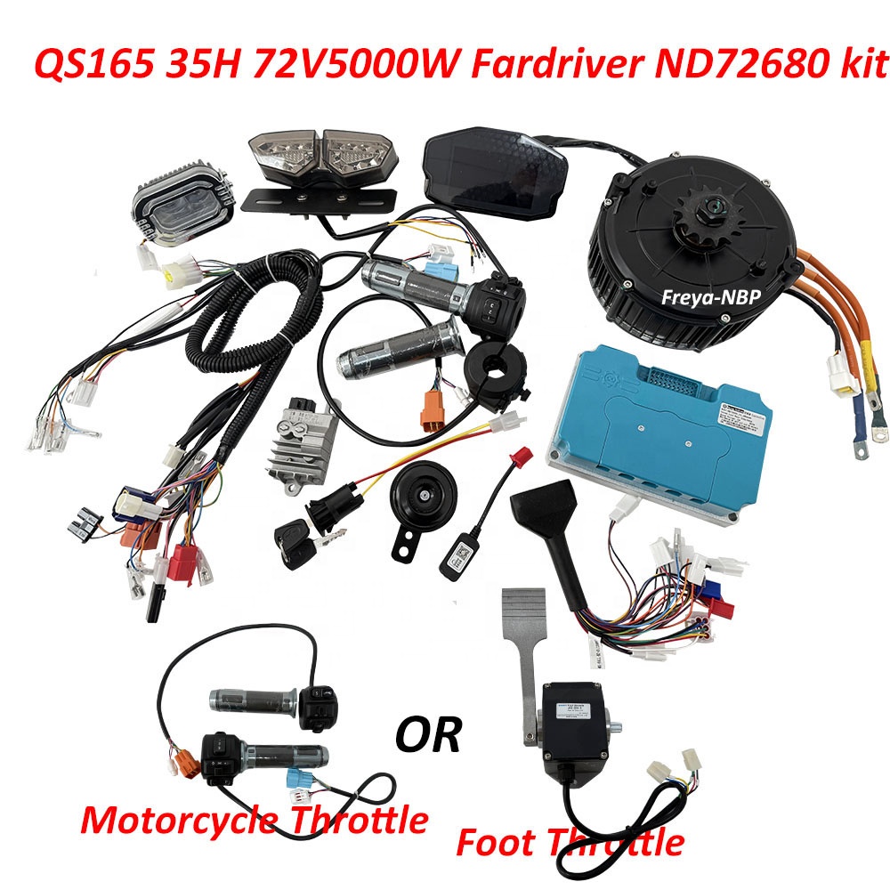 มอเตอร์ QS QS165 5000W 72V 35H - Mid Drive Motor Kit 72V 5000W บทวิจารณ์และราคา